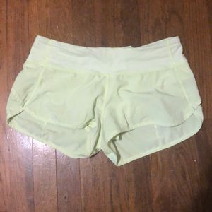 Lululemon Speed Shorts